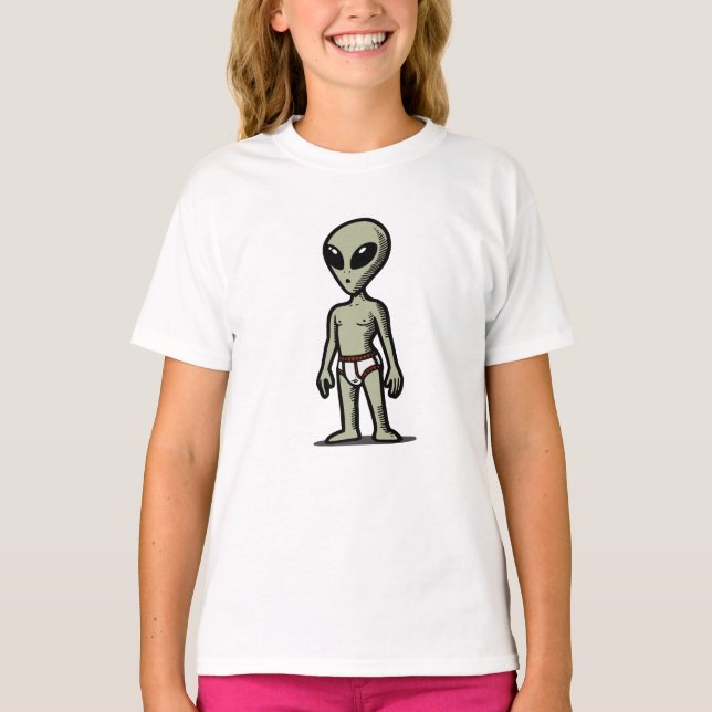 Camiseta Calças Alienígenas (Frente)