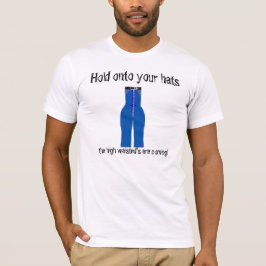 Camiseta Calças de Cintura Alta Estão Chegando