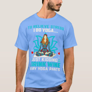Camiseta Calças de ioga de vinho