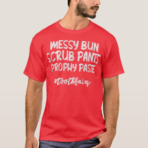 Camiseta Calças de Maçã-Aranha Profia Colar Fada Dente