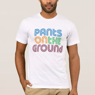 Camiseta Calças na terra