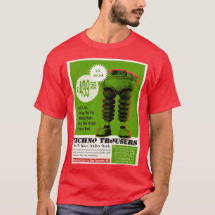 Camiseta Calças Wallace e Gromit Techno