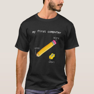 Camiseta Calculadora de Computador do Computador Mein - Inf