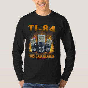 Camiseta Calculadora Ti 84 Plus Professor de Matemática Par