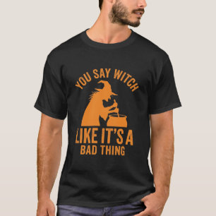 Camiseta Caldeirão de Bruxa Divertido Halloween