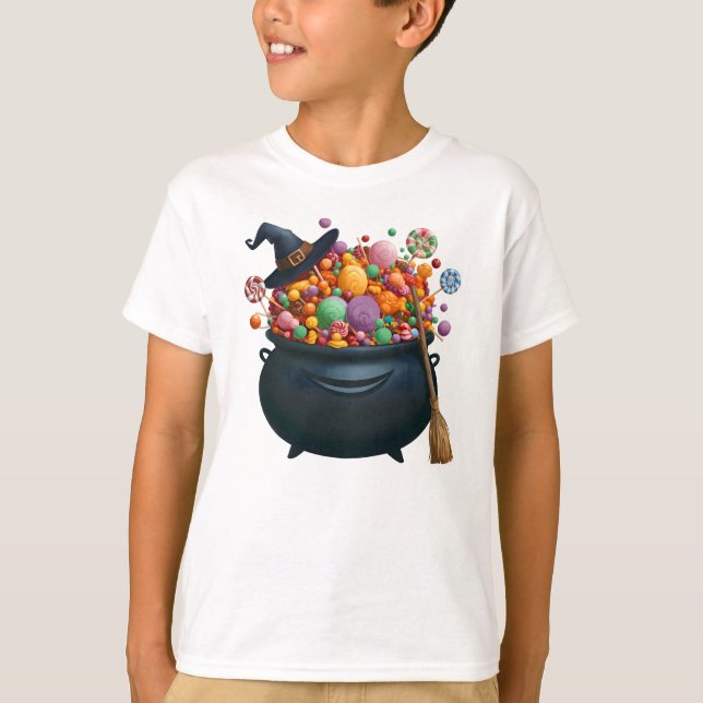 Camiseta Caldeirão de Giggle & Gummies (Frente)