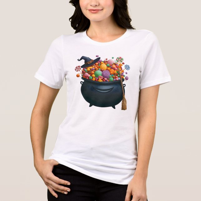 Camiseta Caldeirão de Giggle & Gummies (Frente)
