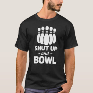 Camiseta Cale A Boca E Jogador De Boliche De Boliche