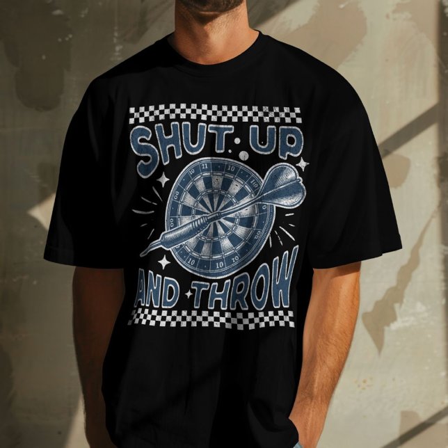 Camiseta Cale A Boca E Jogue Negra Engraçado (Criador carregado)