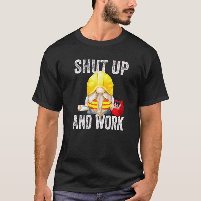 Camiseta Cale A Boca E Trabalhe Para O Pai Men Builder Gn S (Frente)