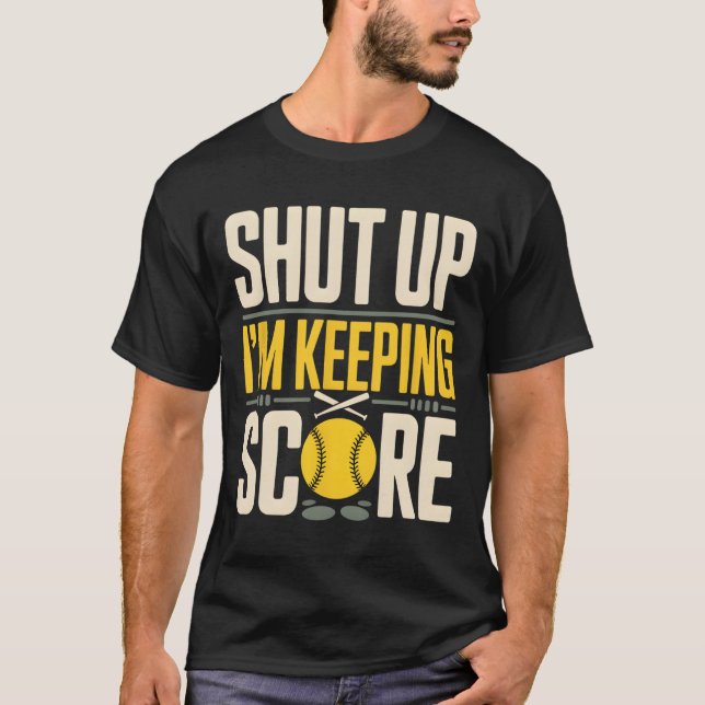 Camiseta Cale a Boca Estou Mantendo Pontuação Softll  (Frente)