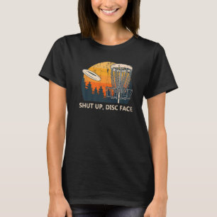 Camiseta Cale-Se Disco Cara Disco Golf Humor Memórias Golfe