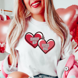 Camiseta Cale-se e beije-me