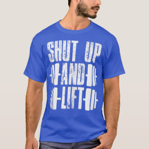 Camiseta Cale-Se E Levante O Treinamento Para O Gym, Elevaç