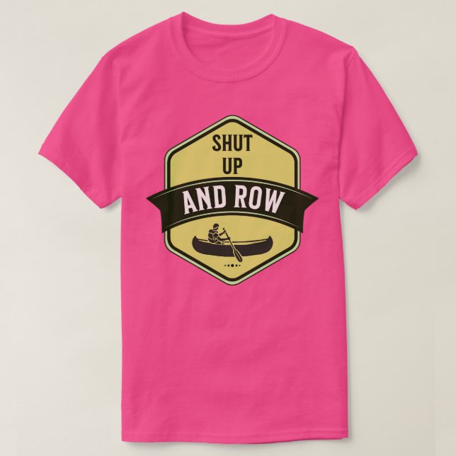 Camiseta Cale-se e siga (Frente do Design)