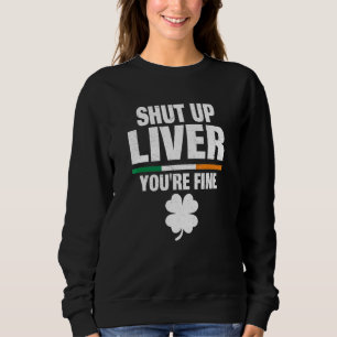 Camiseta Cale-se Fígado Youu2019re Belo Rua Irlandês de Hum