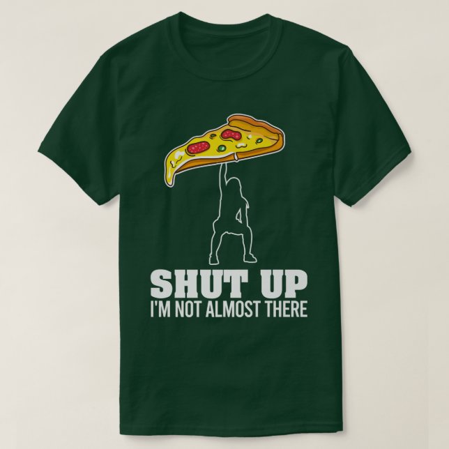 Camiseta Cale-Se. Não Estou Quase Lá. (Frente do Design)