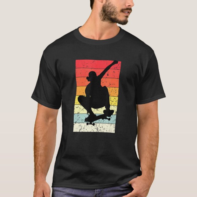 Camiseta Cale-Se Skate Sunset Electric Longboard Pro Skateb (Frente)
