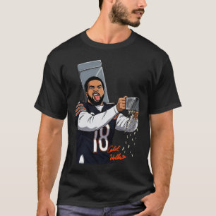 Camiseta Caleb Williams Ralador de Queijo Engraçado Jogo de