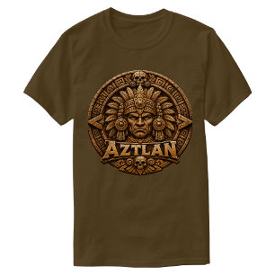 Camiseta Calendário Asteca Aztlan 