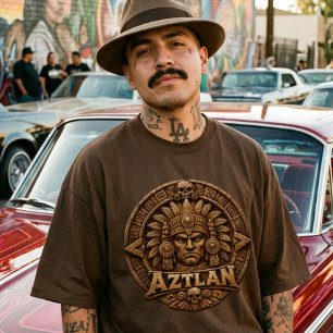 Camiseta Calendário Asteca Aztlan 