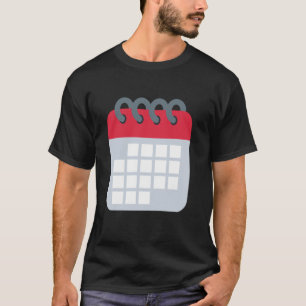 Camiseta Calendário Espiral