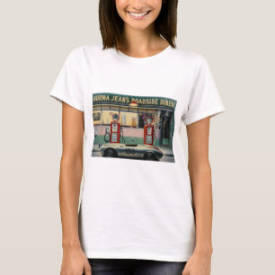 Camiseta Calendário Girl.tif da estrada do destino CON03-V