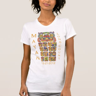 Camiseta Calendário maia 12-21-2012