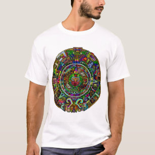 Camiseta Calendário maia por Myztico