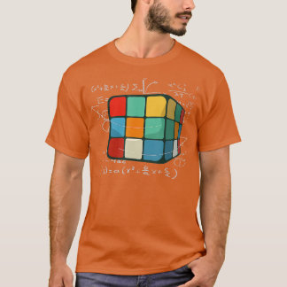 Camiseta Calendários Matemáticos Coloridos Cubos Manipulati