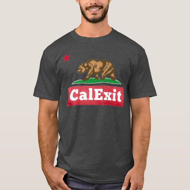 Camiseta CalExit California Exit United States Secede (Frente)