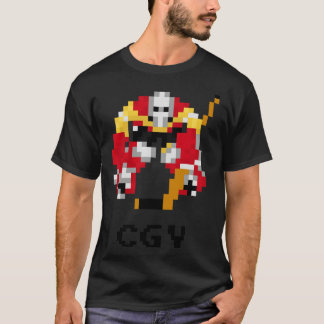 Camiseta Calgaria de Hockey com 16 Bits