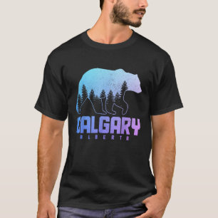 Camiseta Calgary Alberta Canada Bear Grizzly Pride Outdoor