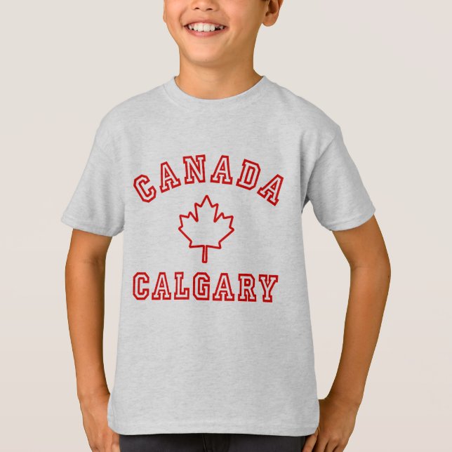 Camiseta Calgary Canadá (Frente)