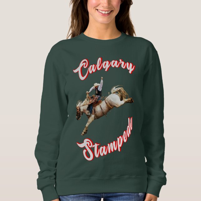 Camiseta Calgary Canada HCourse Julian Riders Calgary Stamp (Frente)