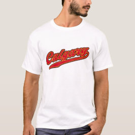 Camiseta Calgary - Estilo desportivo Retroativo