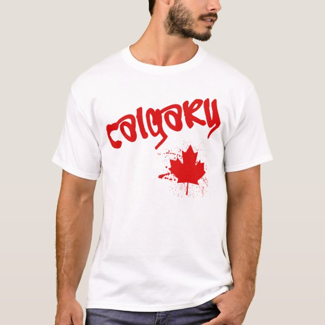 Camiseta Calgary Grafite (Frente)