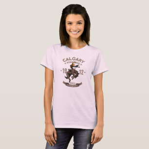 Camiseta Calgary Stampede Rodeo   Mulheres