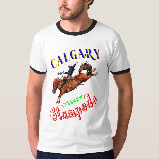 Camiseta Calgary Yeehaw Stampede (Frente)