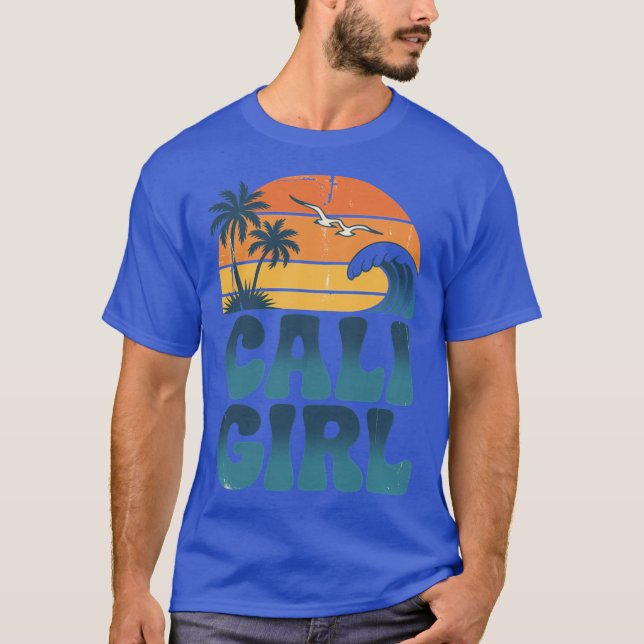 Camiseta Cali Girl California Beach Summer Vacation boy (Frente)