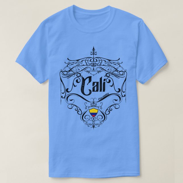 Camiseta Cali Vintage design (Frente do Design)