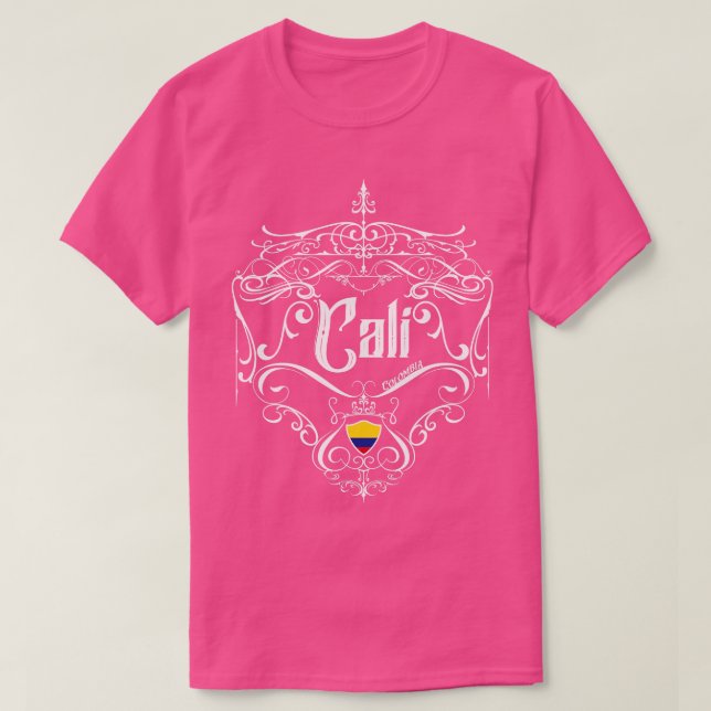 Camiseta Cali Vintage design 1 (Frente do Design)