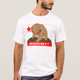 Camiseta CaliBear rosna descontentamento