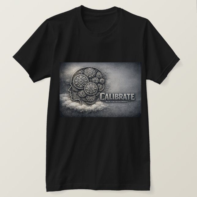Camiseta CalibrarMente (Frente do Design)