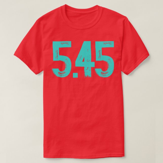 Camiseta Calibre 545 mm (Frente do Design)