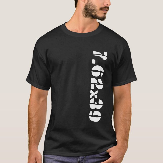Camiseta Calibre Ammo AK-47 7,62X39 (Frente)