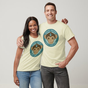 Camiseta Cálice da mente do macaco