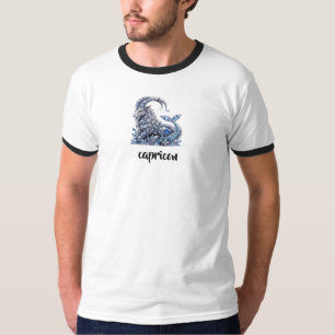 Camiseta Cálice de Cristal Capricórnio Zodíaco Luxo