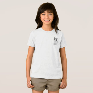 Camiseta Calico cat halftone effect