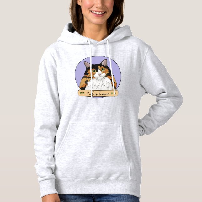 Camiseta Calico Cat Lover (Frente)